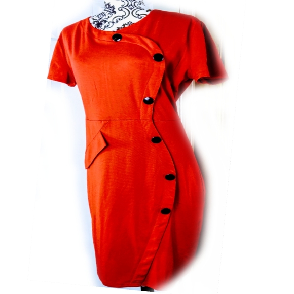 Oxiuli F. Dresses & Skirts - Vintage style dress size 3X women's party cotton b